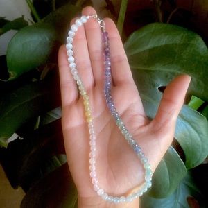 Rainbow Crystal Necklace
